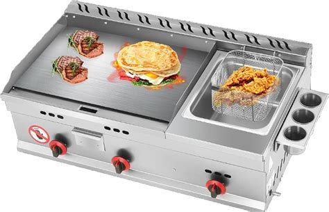 commercial countertop gas griddle